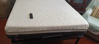 Cama articulada con somier