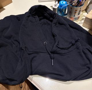 Sudadera básica negra azulada Springfield Talla L