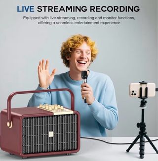 Sistema Karaoke SUPNIN Portátil 320W