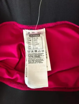 Leggings Domyos fucsia nuevos con etiqueta