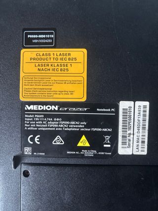 Portátil Gaming Negro