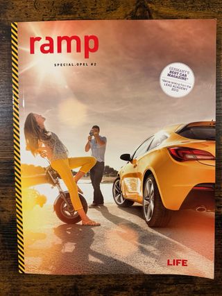 Revista Ramp Opel coche vintage
