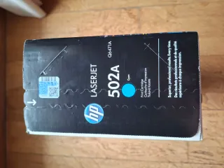 Tóner HP LaserJet 501A/502A Negro y Azul