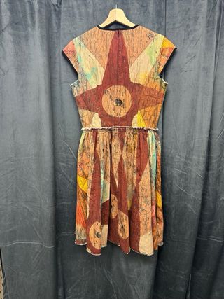 Abito donna taglia S fantasia multicolor