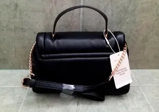 Bolso elegante correa larga y asas Negro (NUEVO!)