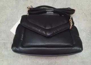 Bolso elegante correa larga y asas Negro (NUEVO!)