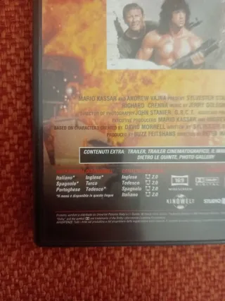 DVD Rambo 3 Sylvester Stallone
