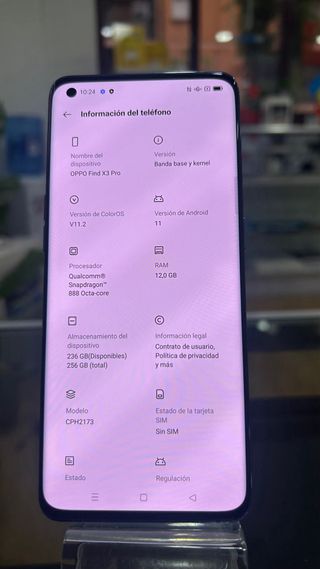 Oppo Find X3 Pro 256GB Snapdragon 888 12GB RAM