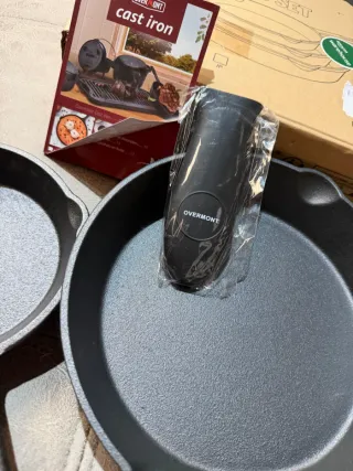 Set 3 Sartenes Hierro Fundido NUEVAS!!