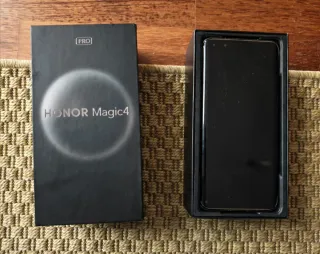 Honor Magic 4 Pro Caja y Móvil