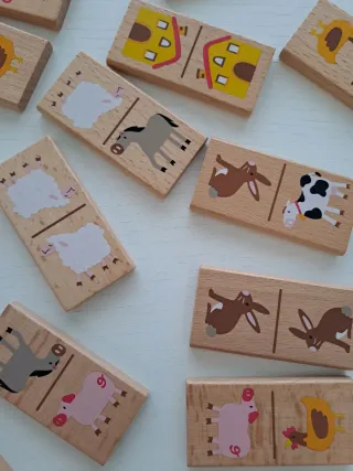 LOTE DOMINÓ Y PUZZLE