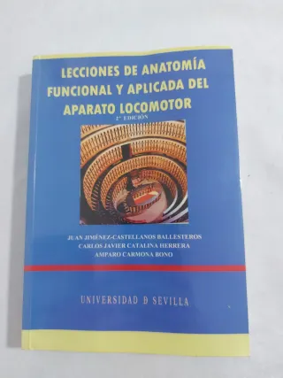Libro LECCIONES DE ANATOMÍA FUNCIONAL Y APLICADA