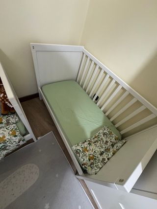 Cuna SUNDVIK IKEA Blanca