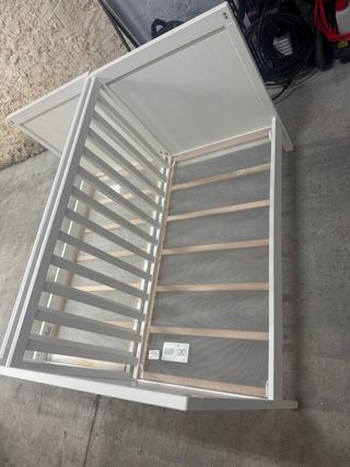 Cuna SUNDVIK IKEA Blanca