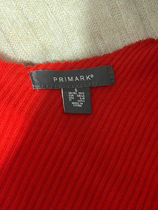 Top rojo Primark