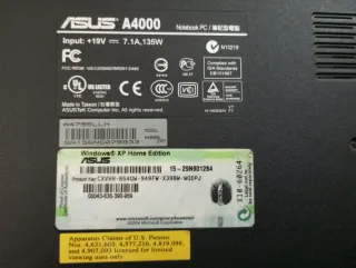 Asus PC per pezzi di ricambio