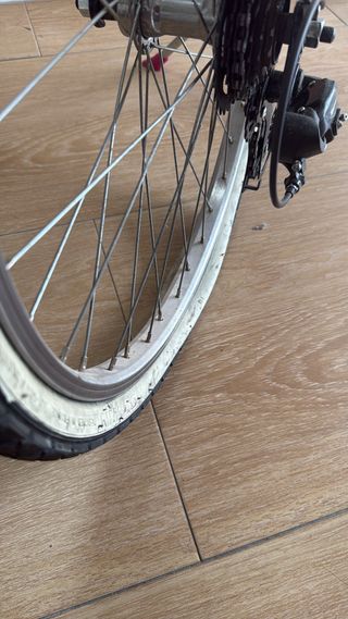 Bicicleta BTWIN niña rosa y azul