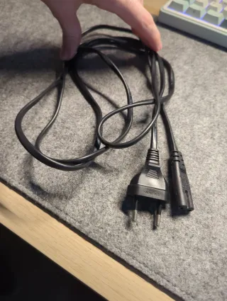 Cable de corriente 2 pines