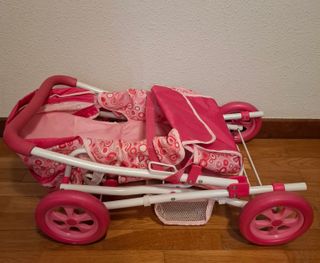 Conjunto Silla y Hamaca Juguete Rosa