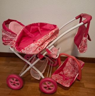 Conjunto Silla y Hamaca Juguete Rosa