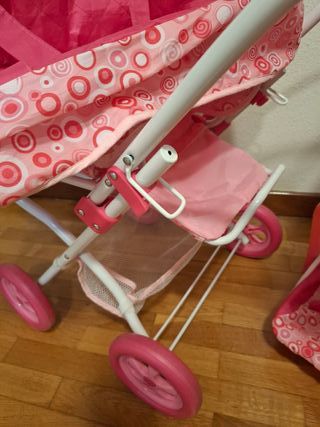 Conjunto Silla y Hamaca Juguete Rosa