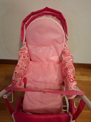 Conjunto Silla y Hamaca Juguete Rosa