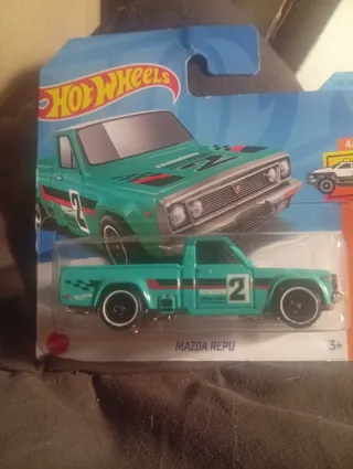 Hot Wheels Mazda REPU Camión Azul