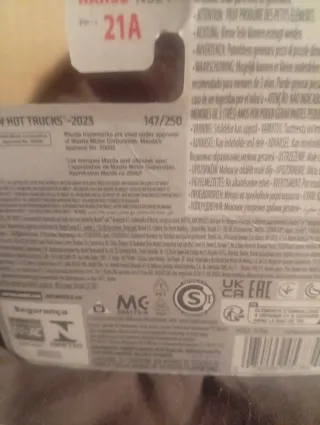 Hot Wheels Mazda REPU Camión Azul