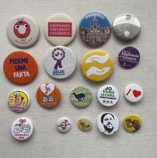 Lote de 16 chapas variadas