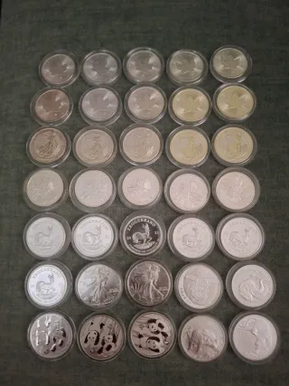 Onzas de Plata Coleccionables