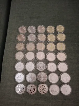 Onzas de Plata Coleccionables