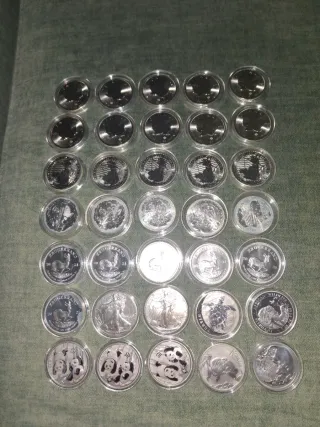 Onzas de Plata Coleccionables