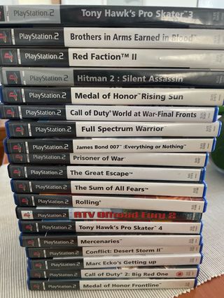 19 Juegos PS2 lote playstation 2