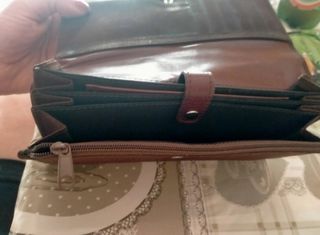 Portafoglio vintage Scout marrone