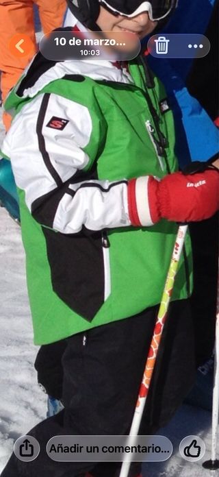 Anorak esquí niño Söll Solltech