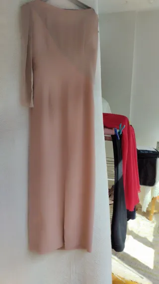 Vestido de fiesta rosa