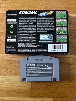 Juego International Superstar Soccer 64