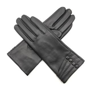 Guantes Piel Mujer Talla 7-7.5