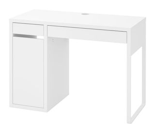 Escritorio MICKE IKEA blanco + silla inclinable