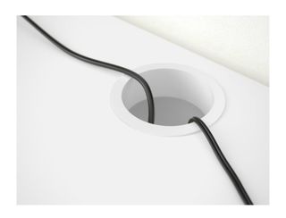 Escritorio MICKE IKEA blanco + silla inclinable