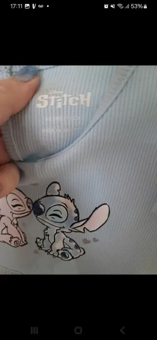 Bellissimo Abito Bambina Disney Stitch