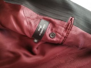 Traje de novio Caramelo negro y blanco