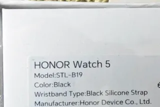 Honor Watch 5 Negro Nuevo Sin Abrir lo estrenas tú