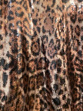 Vestido corto lentejuelas Zara