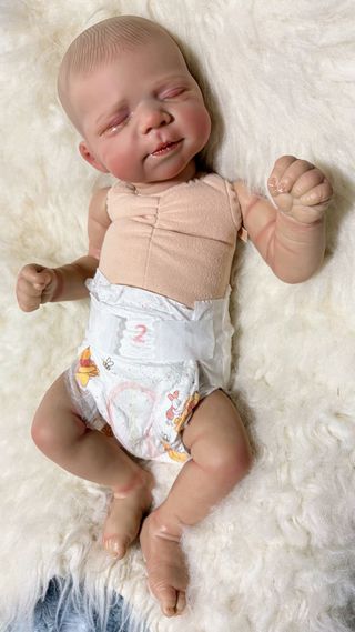 Muñeco bebé Reborn realista nuevo con accesorios