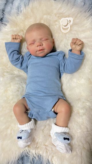 Muñeco bebé Reborn realista nuevo con accesorios