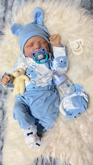 Muñeco bebé Reborn realista nuevo con accesorios