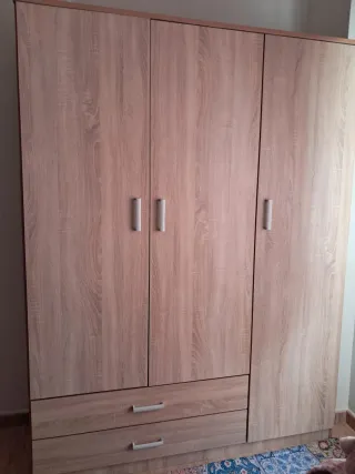 Armario 3 puertas madera