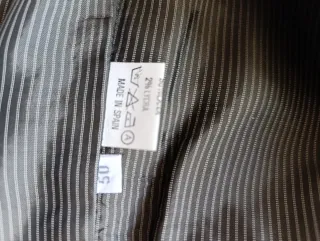 Traje de novio negro en lana fría de José Tomás