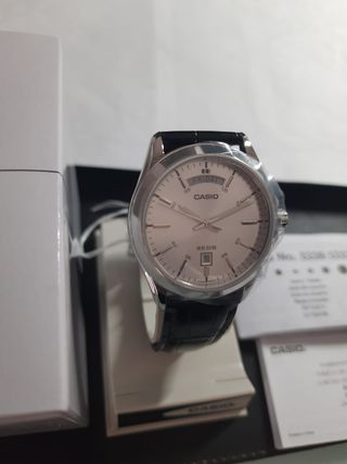 Orologio Casio Argento e Nero